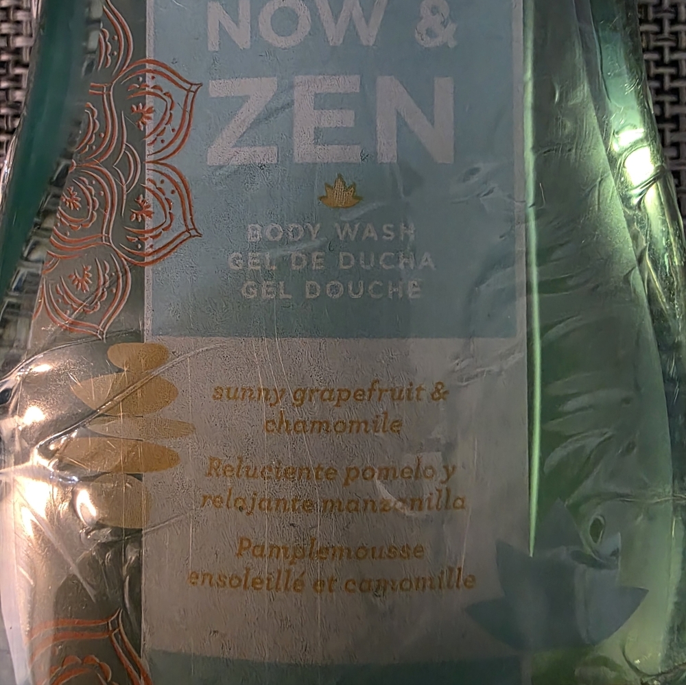 New! Scentsy Now & Zen Body Wash - Picture 2 of 2